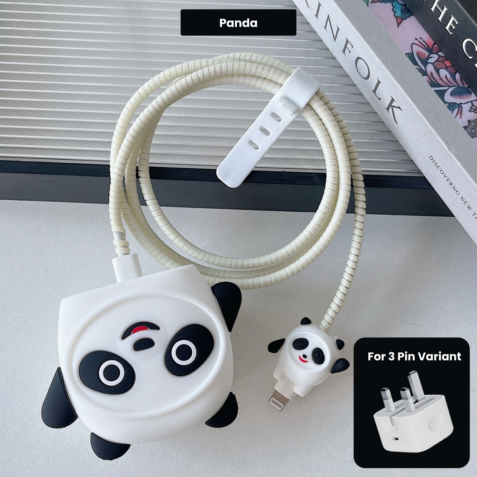 3pin Charger Protector Case